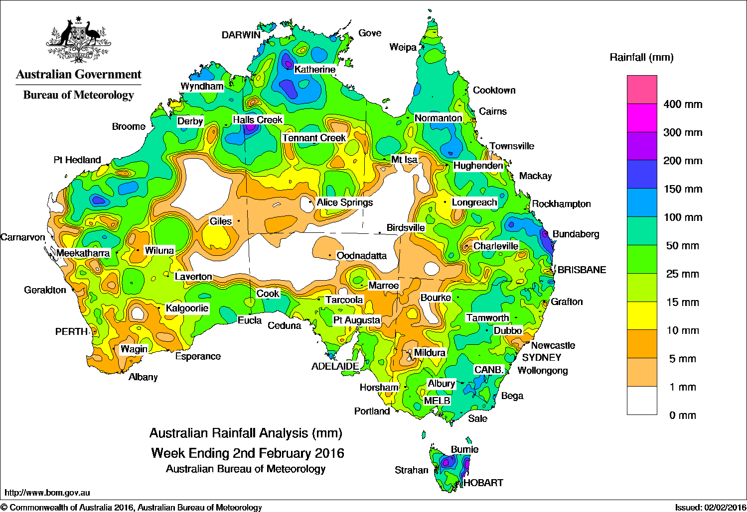 Weekly Weather Wrap Week Ending 2 Feb 2016 Sheep Central